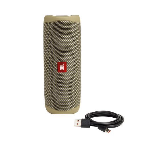 JBL Flip 5 - Sand - Portable Waterproof Speaker - Detailshot 1 image number null